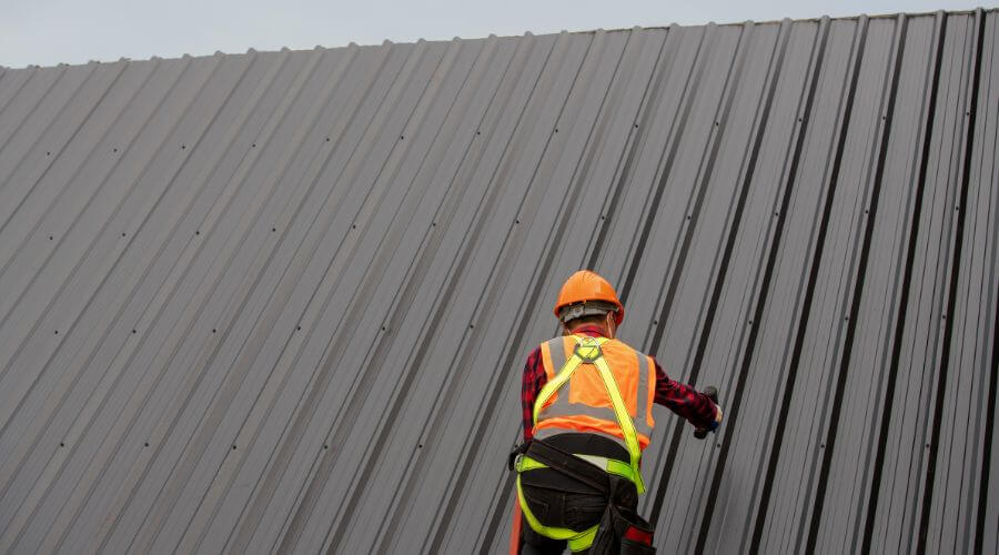 Professional metal roof installation in Barco, NC